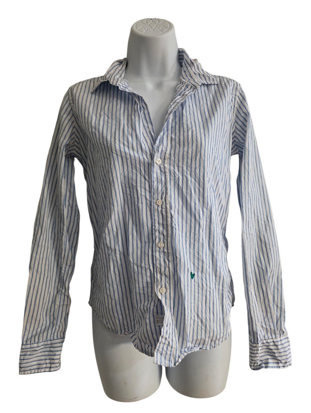 Frank & Eileen X Ron Herman "Barry" Button Up Long Sleeve Shirt- XS